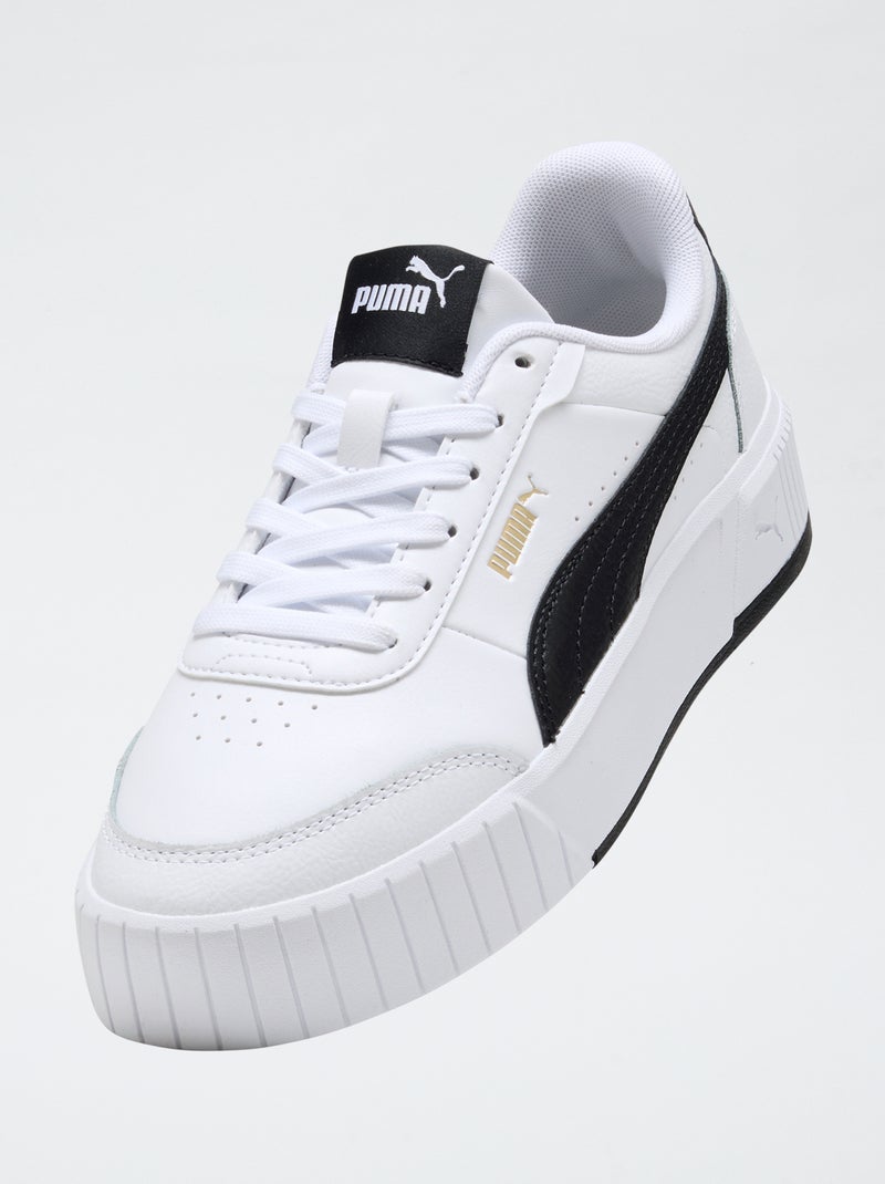 Baskets basses 'PUMA' à lacets Blanc - Kiabi