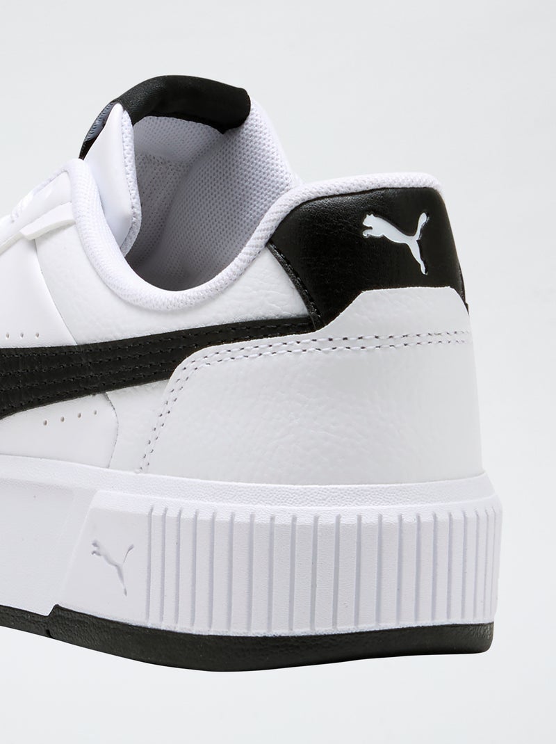 Baskets basses 'PUMA' à lacets Blanc - Kiabi
