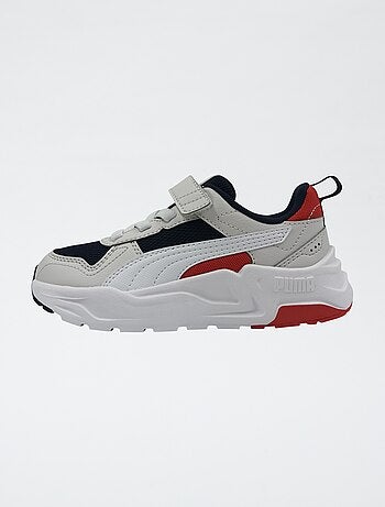 Baskets basses 'PUMA' à lacets et scratchs