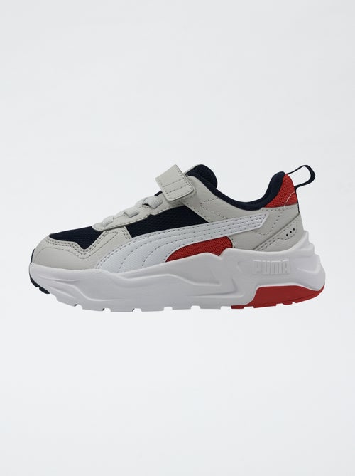 Baskets basses 'PUMA' à lacets et scratchs - Kiabi Baskets basses 'PUMA' à lacets et scratchs - Kiabi