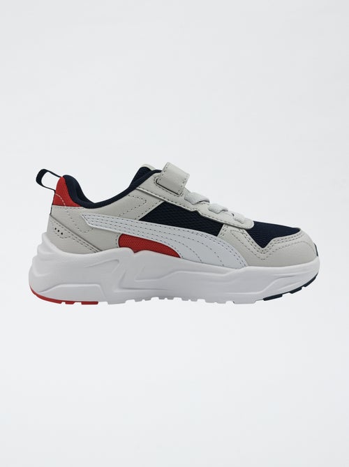 Baskets basses 'PUMA' à lacets et scratchs - Kiabi Baskets basses 'PUMA' à lacets et scratchs - Kiabi