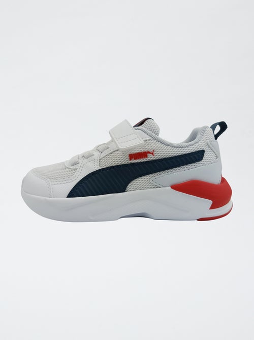 Baskets basses 'PUMA' à lacets et scratchs - Kiabi Baskets basses 'PUMA' à lacets et scratchs - Kiabi