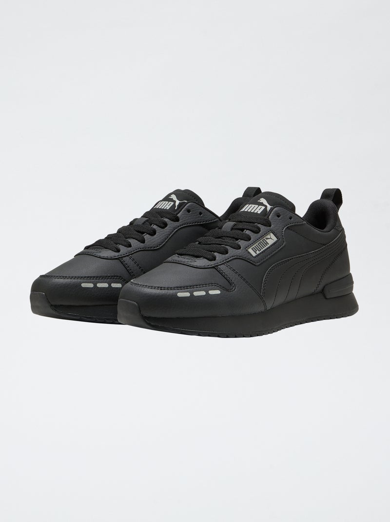 Baskets basses 'PUMA' à lacets Noir - Kiabi