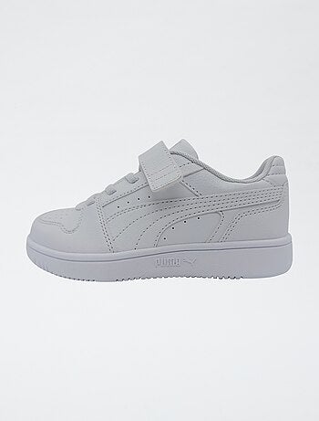 Baskets basses 'PUMA' à scratchs et lacets