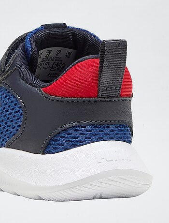 Baskets basses 'PUMA' à scratchs et lacets