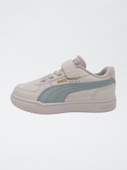 Baskets basses 'PUMA' à scratchs et lacets - Kiabi