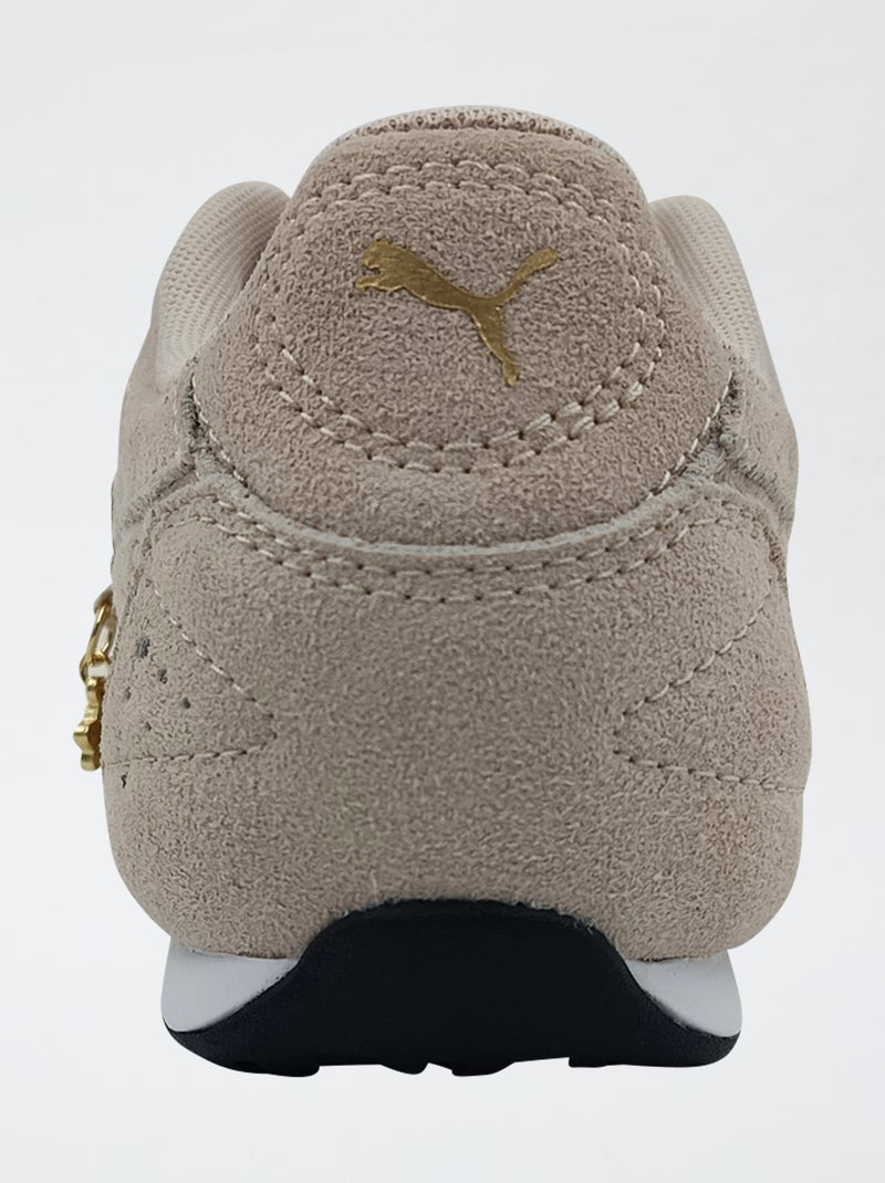 Baskets basses 'Puma' avec breloque étoile Beige - Kiabi