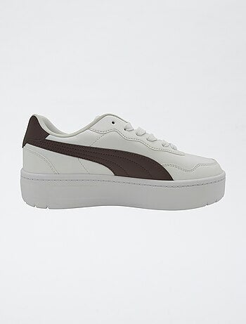 Baskets basses 'Puma' avec imprimé léopard