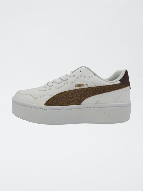 Baskets basses 'Puma' avec imprimé léopard - Kiabi Baskets basses 'Puma' avec imprimé léopard - Kiabi