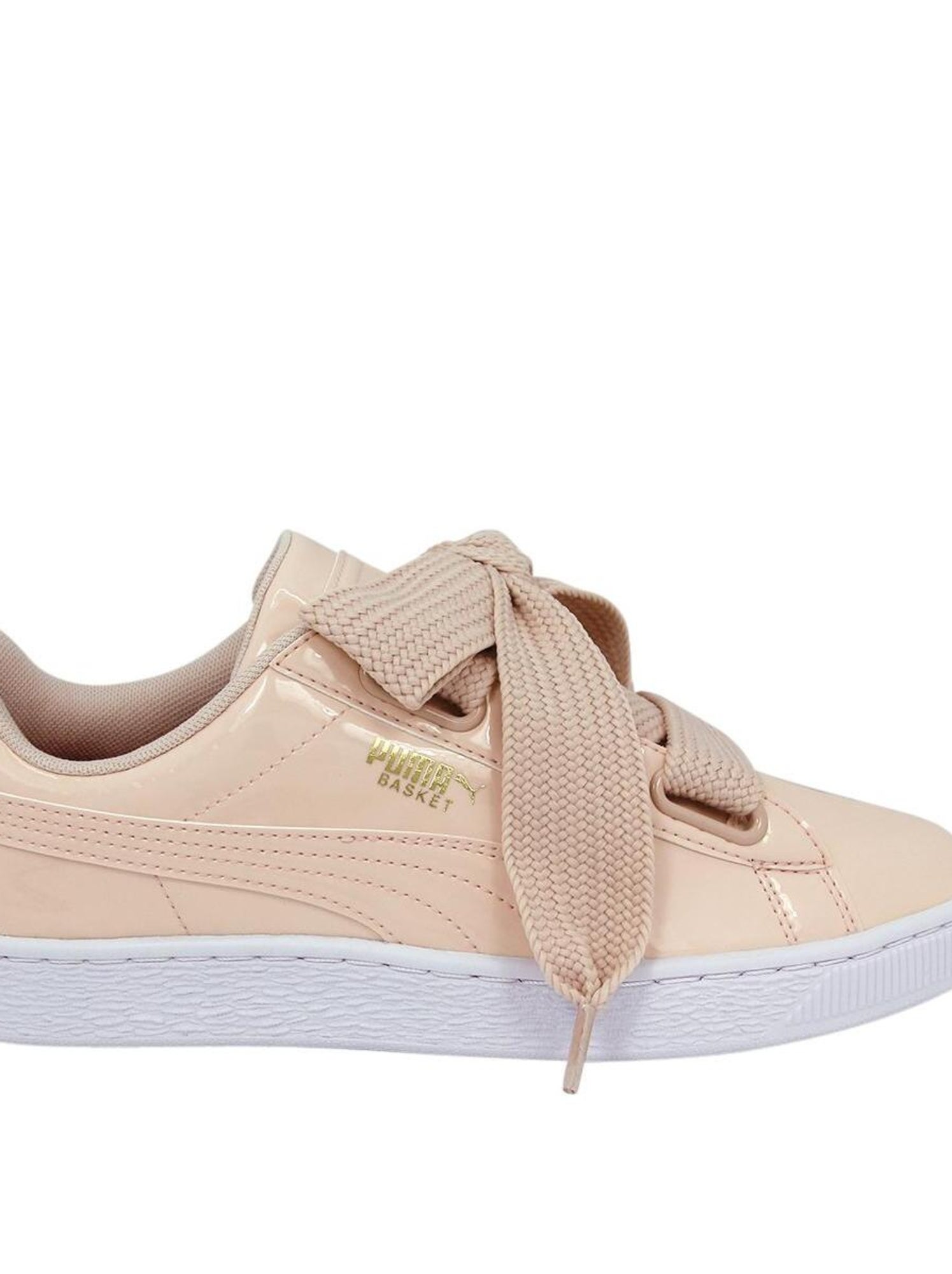 Baskets basses Puma Basket Heart Patent Rose Kiabi 49.99