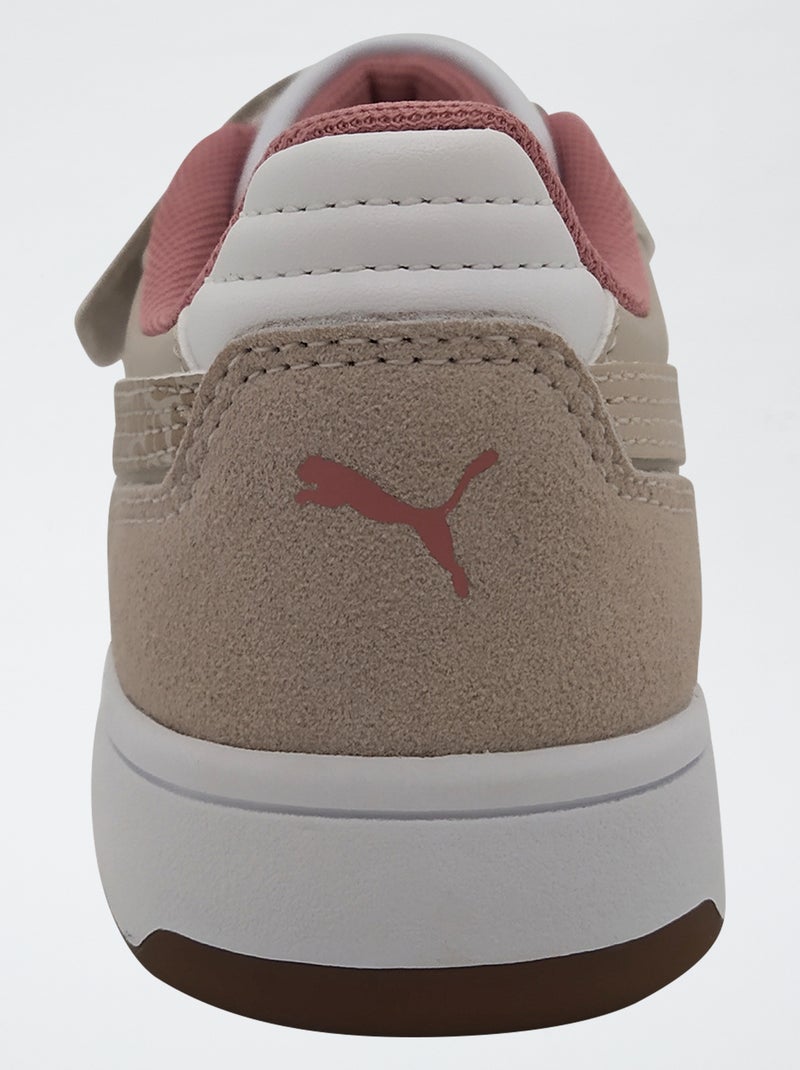 Baskets basses 'Puma' Beige - Kiabi