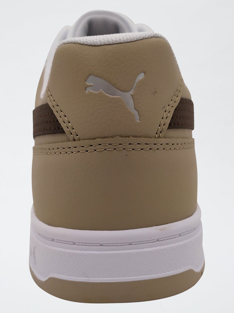 Baskets basses 'Puma' Beige - Kiabi