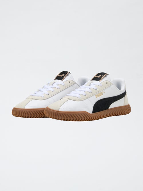 Baskets basses 'PUMA' bi matière - Kiabi