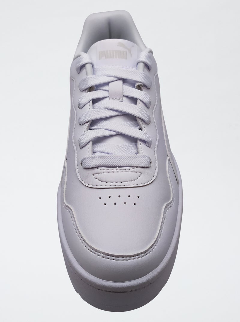 Baskets basses 'Puma' Blanc - Kiabi