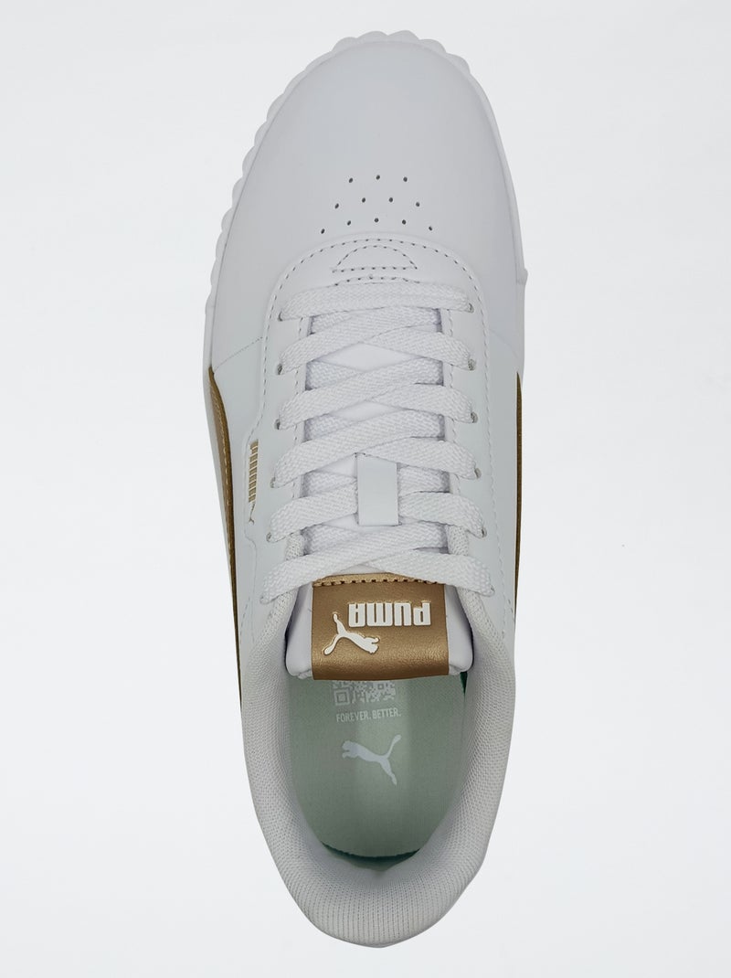 Baskets basses 'Puma' Blanc - Kiabi