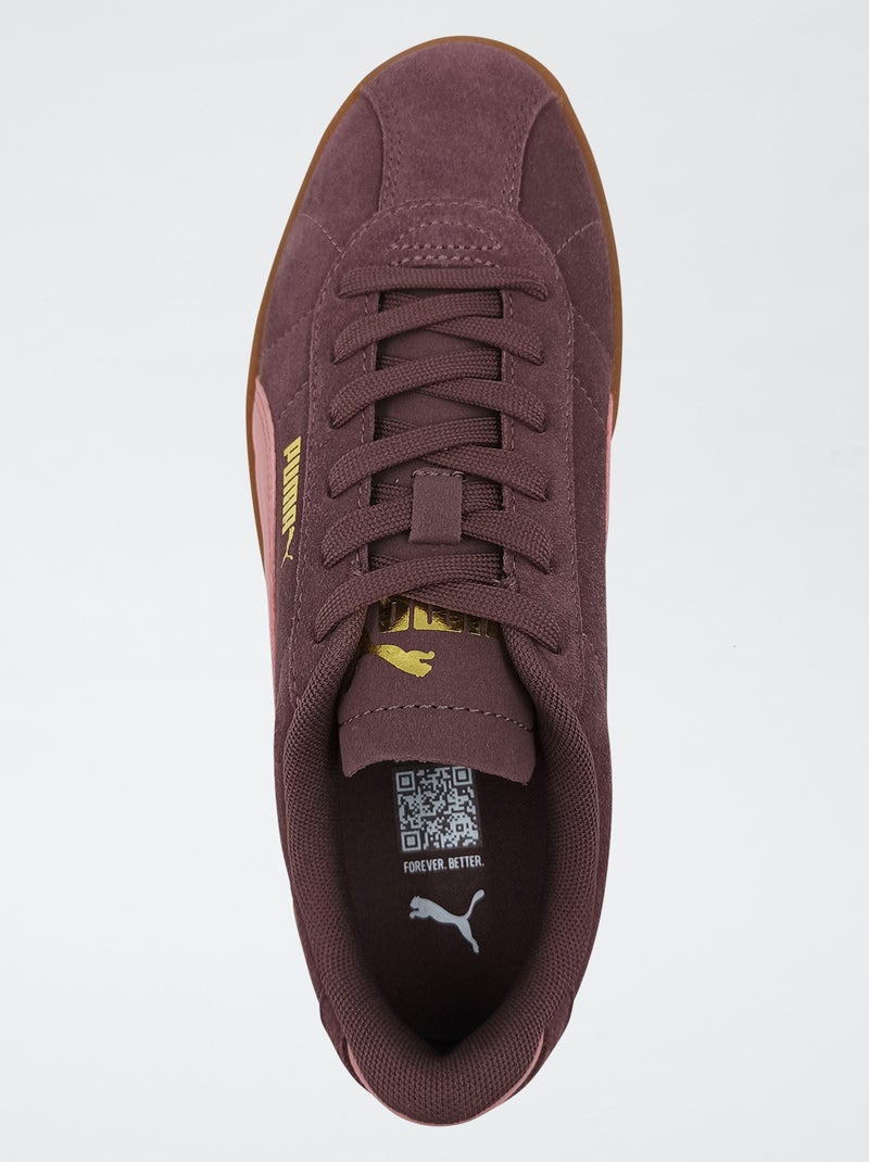 Baskets basses 'Puma' Marron - Kiabi