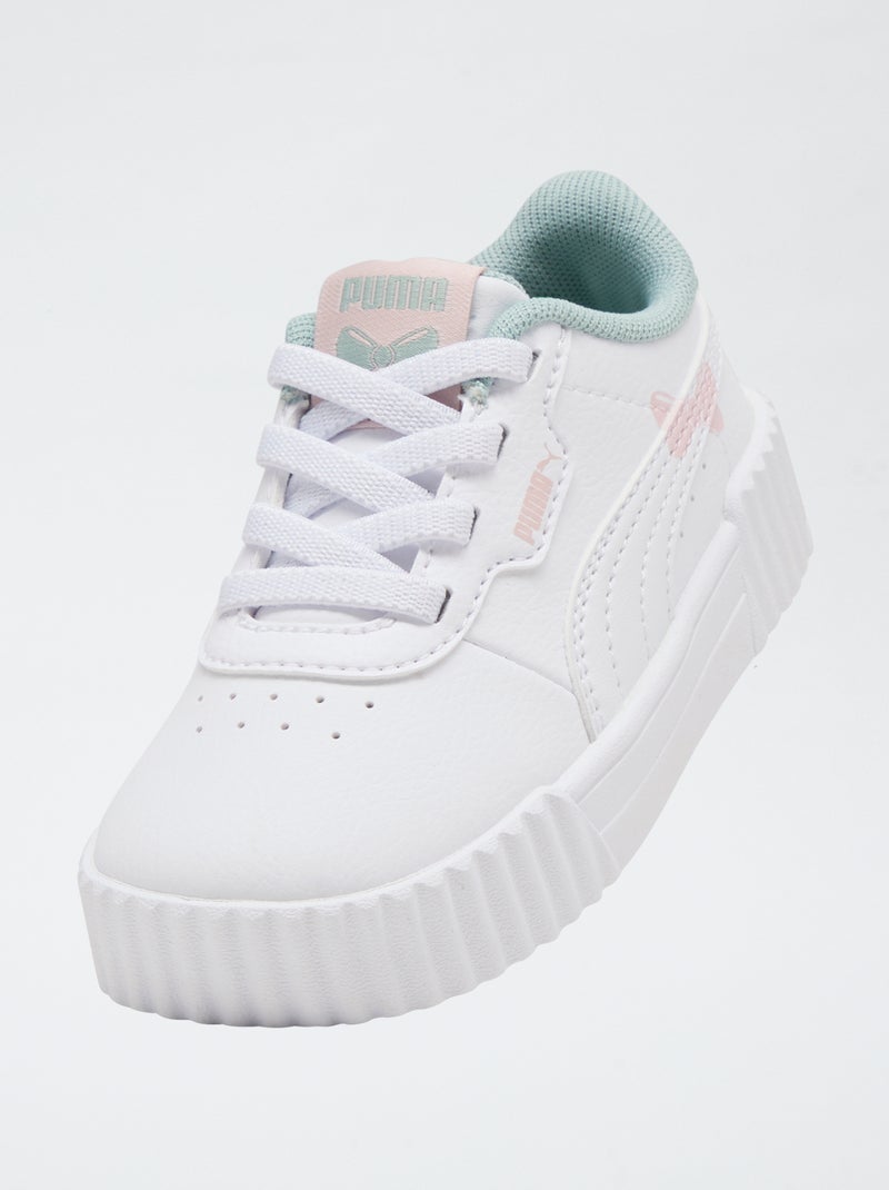 Baskets basses 'Puma' tricolore Violet - Kiabi