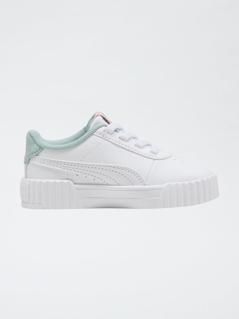 Baskets basses 'Puma' tricolore Violet - Kiabi