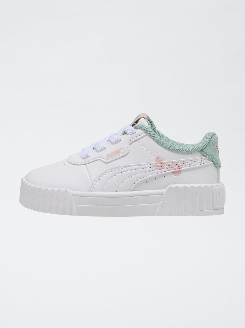 Baskets basses 'Puma' tricolore Violet - Kiabi
