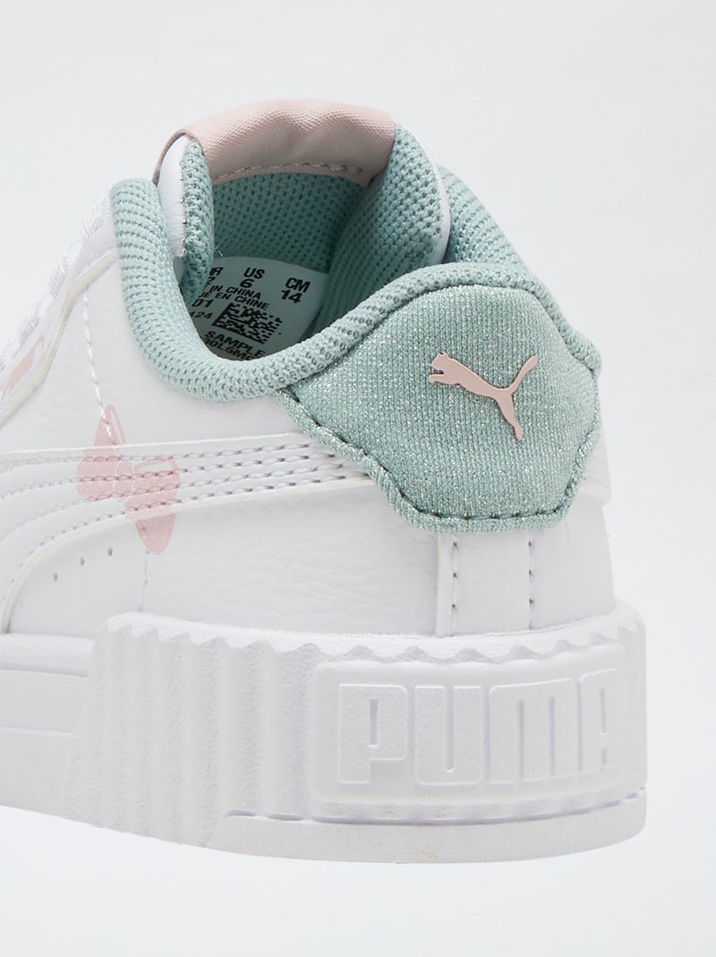 Baskets basses 'Puma' tricolore Violet - Kiabi
