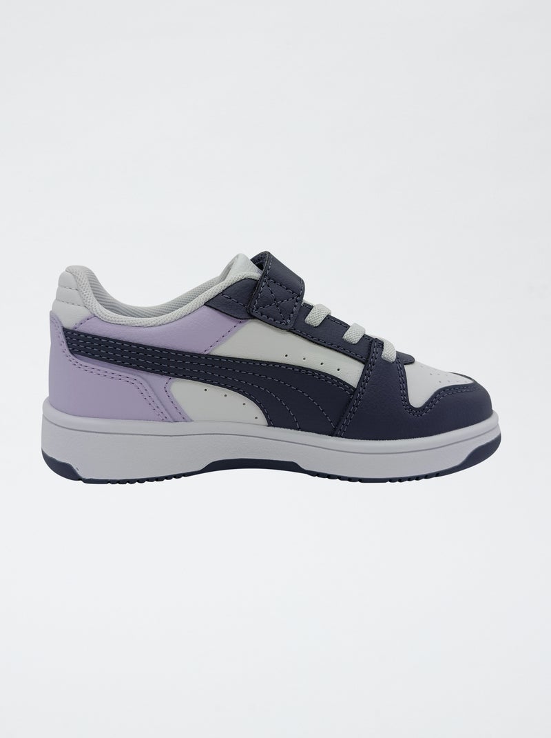 Baskets basses 'Puma' Violet - Kiabi
