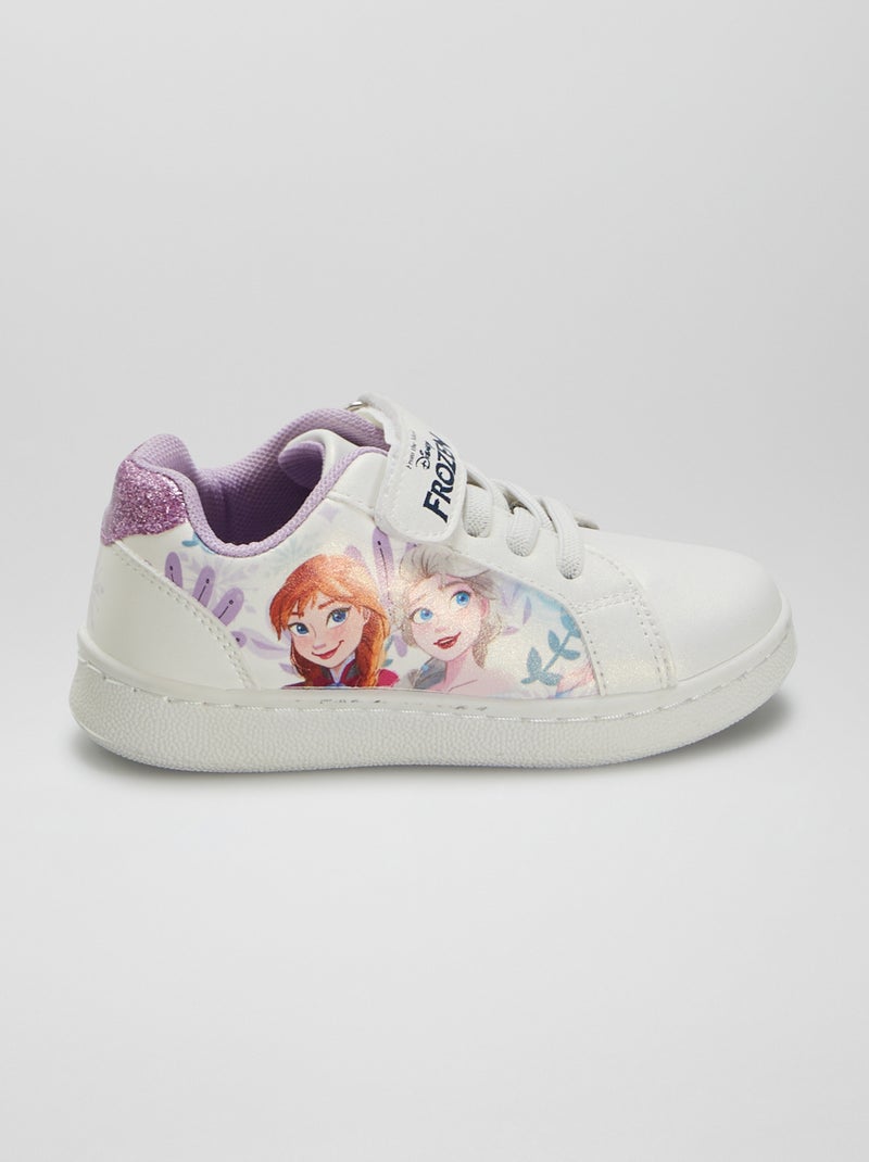 Baskets basses 'Reine des Neiges' Blanc - Kiabi