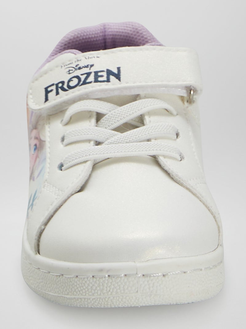 Baskets basses 'Reine des Neiges' Blanc - Kiabi