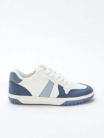 Baskets basses renforcées tricolore