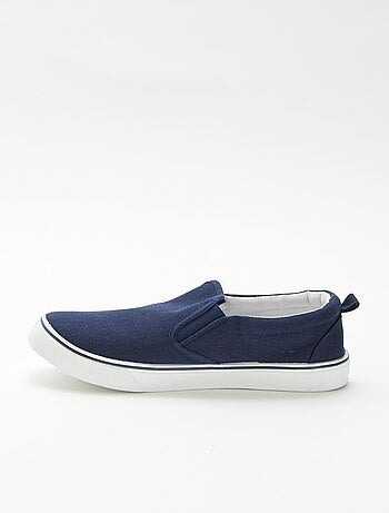 Baskets basses sans lacets