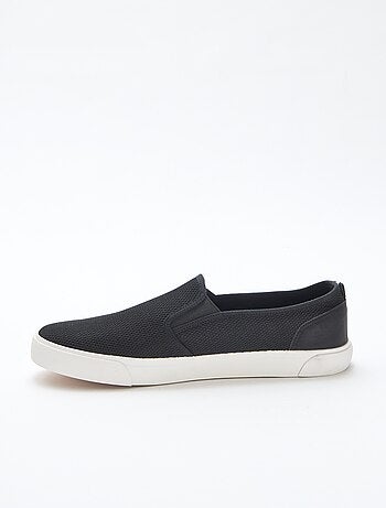 Baskets basses slip-on en mesh