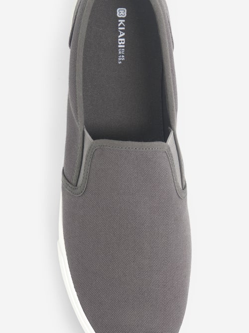 Baskets basses slip-on - Kiabi Baskets basses slip-on - Kiabi