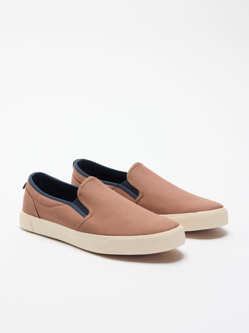 Baskets basses slip-on - Kiabi Baskets basses slip-on - Kiabi