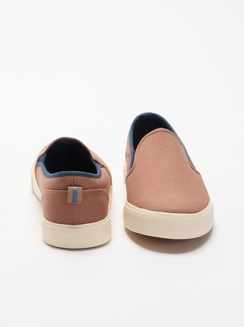 Baskets basses slip-on - Kiabi Baskets basses slip-on - Kiabi