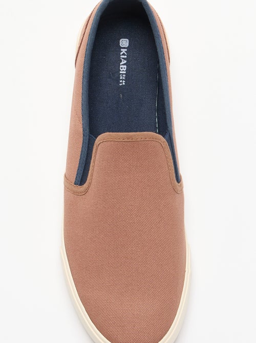 Baskets basses slip-on - Kiabi Baskets basses slip-on - Kiabi