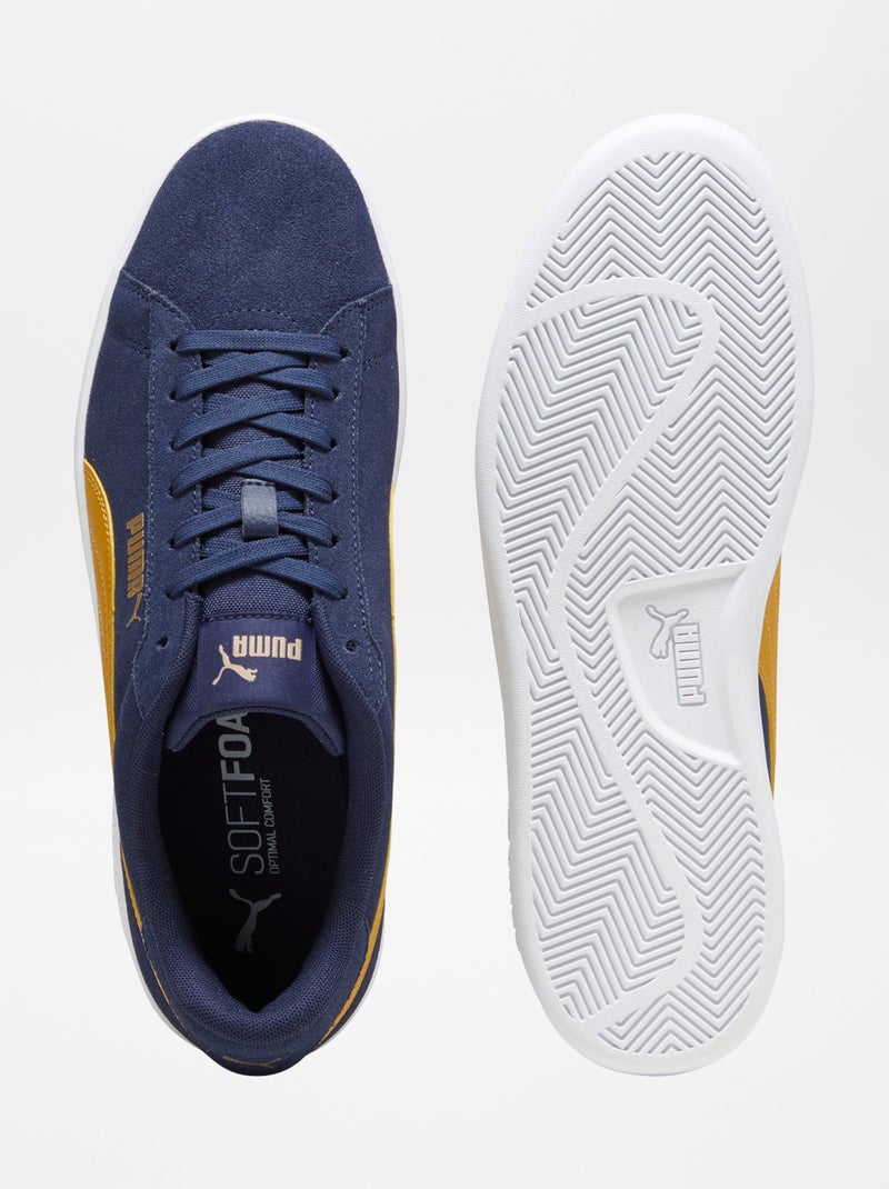 Baskets basses 'Smash 3.0' 'Puma' Bleu - Kiabi