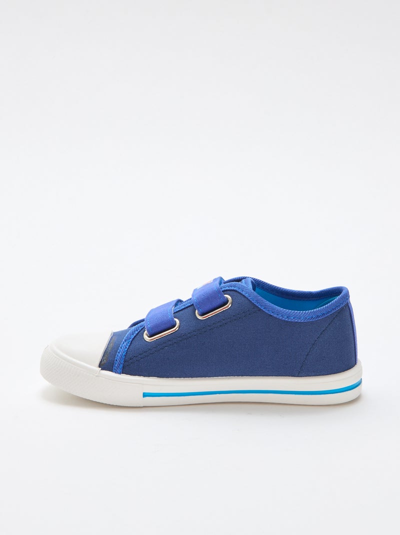 Baskets basses ''Sonic' Bleu - Kiabi