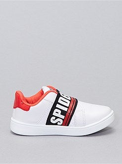 Baskets basses 'Spider-Man' 'Marvel' sans lacets - Kiabi
