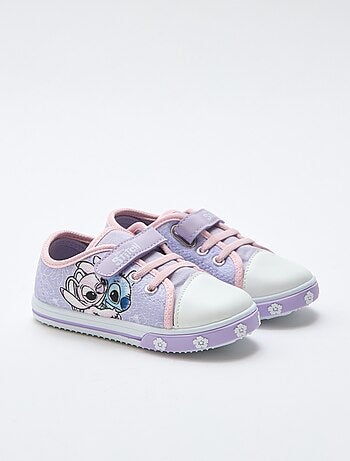 Baskets basses 'Stitch' en toile