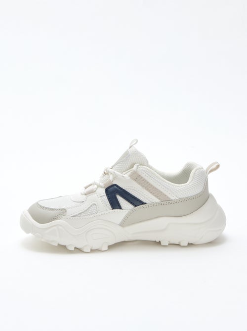 Baskets basses style running - Kiabi