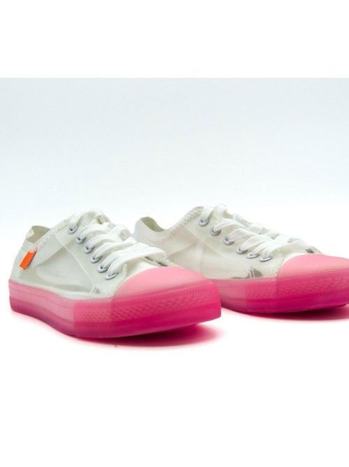 Baskets basses transparentes Kebello - Kiabi