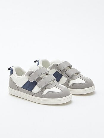 Baskets basses tricolores