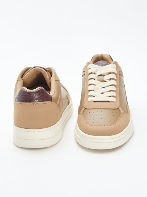 Baskets basses tricolores - Kiabi