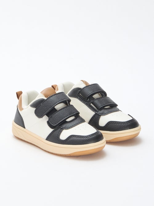 Baskets basses tricolores - Kiabi