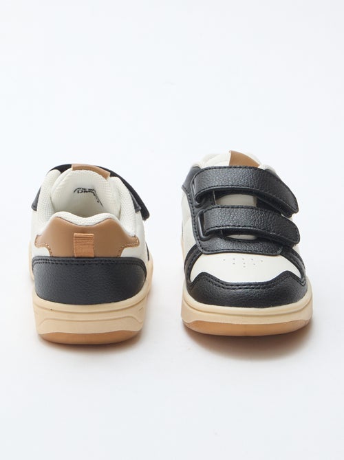 Baskets basses tricolores - Kiabi