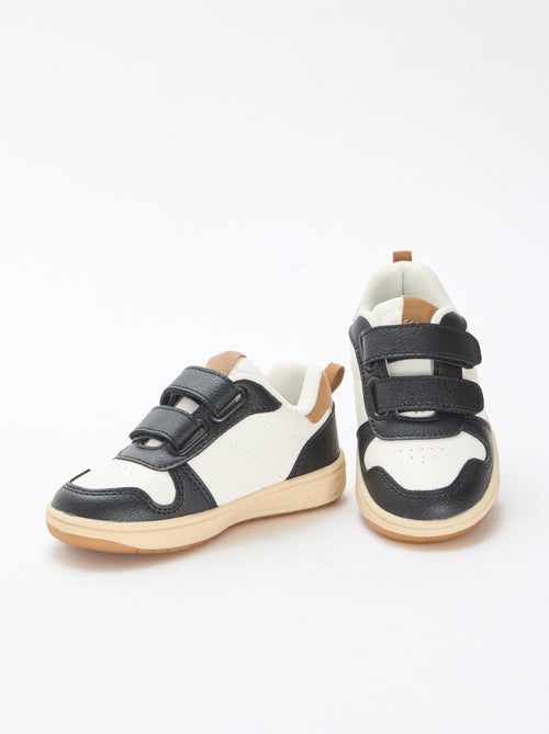 Baskets basses tricolores - Kiabi