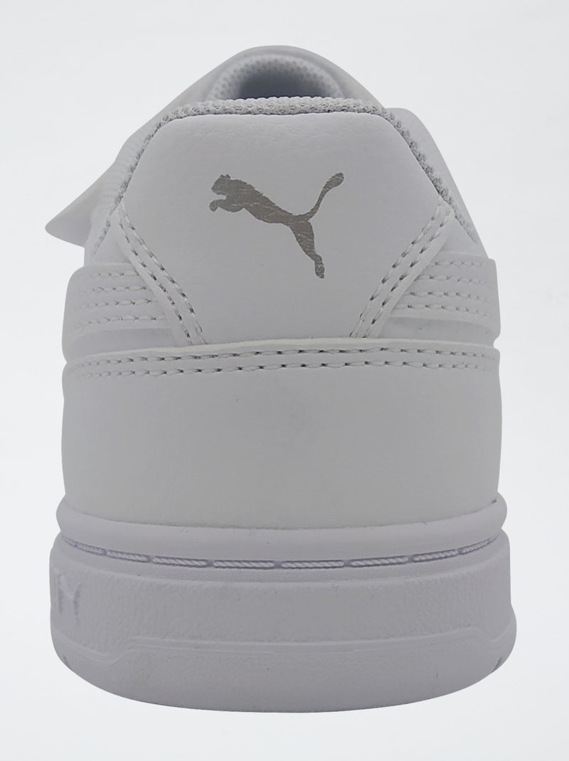 Baskets basses unie PUMA Blanc - Kiabi