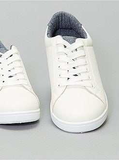 Baskets basses unies - Kiabi