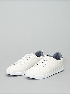 Baskets basses unies - Kiabi