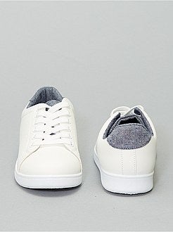 Baskets basses unies - Kiabi