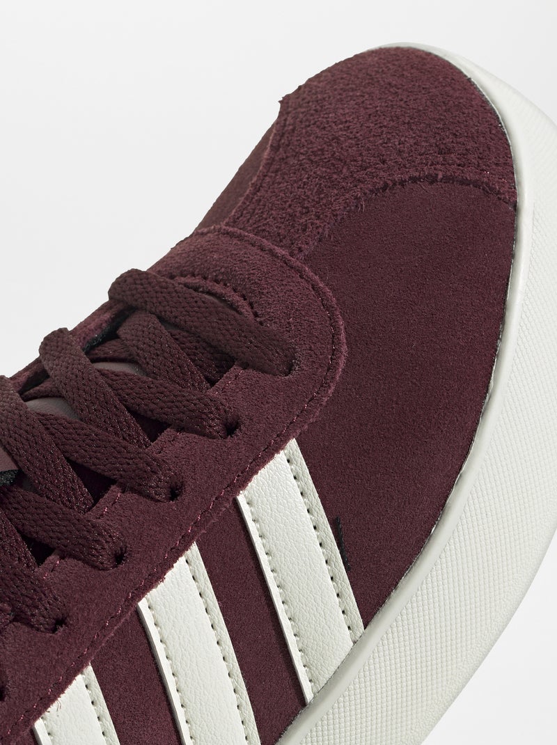 Baskets basses 'VL Court 3.0' 'adidas' Bordeaux - Kiabi